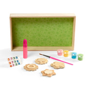 Created by Me! Flower Magnets Wooden Craft Kit M2