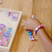 Created by Me! Heart Beads Wooden Bead Kit O0