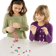 Created by Me! Heart Beads Wooden Bead Kit O0