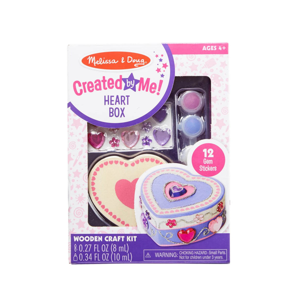 Created by Me! Heart Box Wooden Craft Kit G2