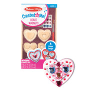 Created by Me! Heart Magnets Wooden Craft Kit A4