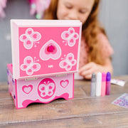 Created by Me! Jewelry Box Wooden Craft Kit L9