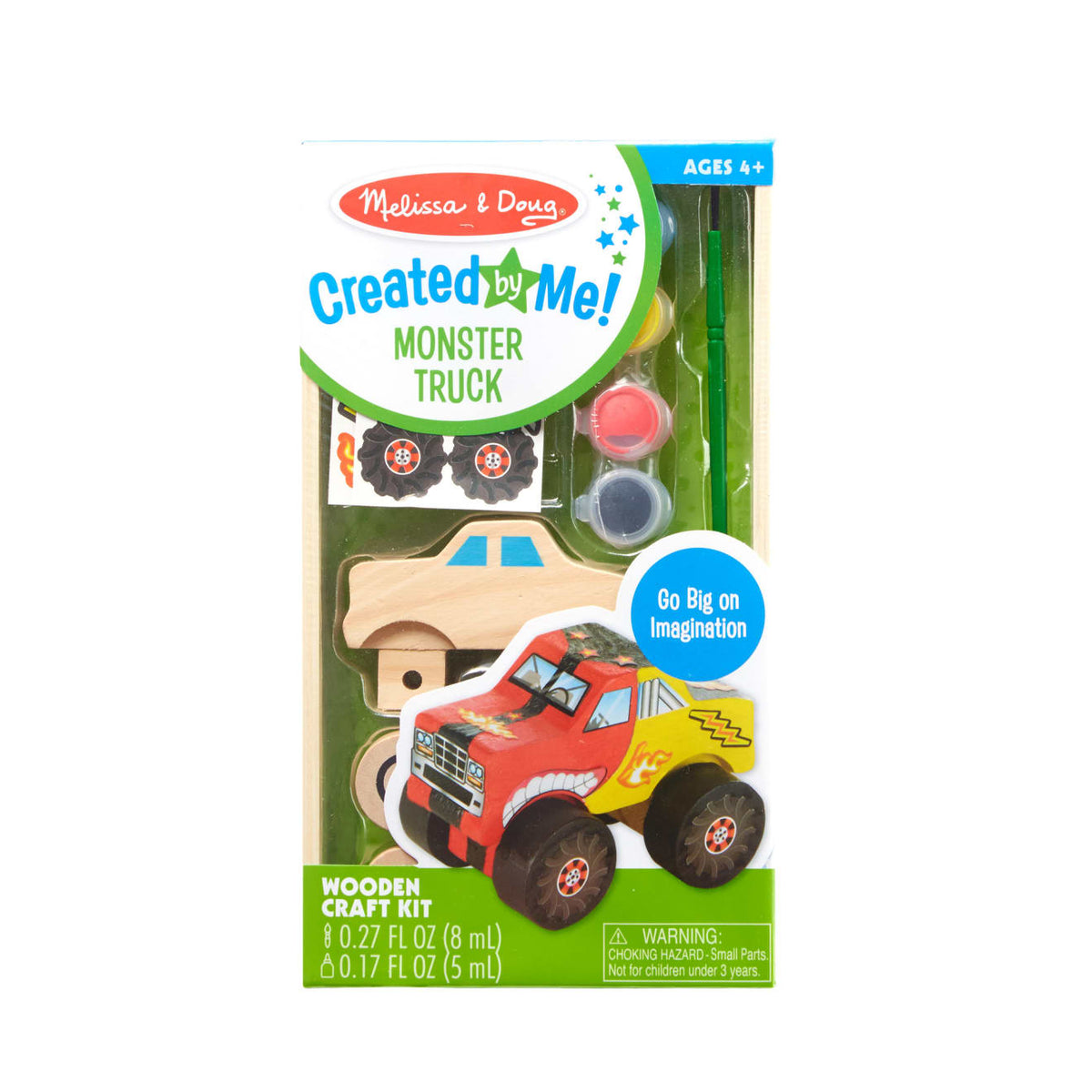 Created by Me! Monster Truck Wooden Craft Kit C2