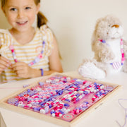Created by Me! Sparkle & Shimmer Beads Wooden Bead Kit R7