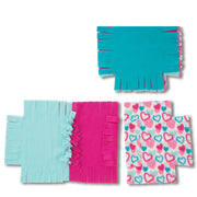 Created by Me!™ Heart Fleece Blanket No-Sew Craft Kit G7