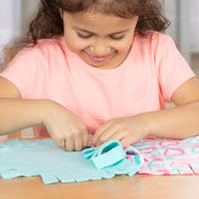 Created by Me!™ Heart Fleece Blanket No-Sew Craft Kit G7