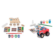 Created by Me!™ Vehicles Craft Kit 2-Pack: Monster Truck, Train W1