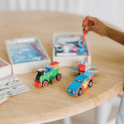 Createed by Me!™ Vehicle Craft Kit 3-Pack: Plane, Train, Race Car Q2
