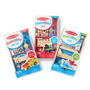 Createed by Me!™ Vehicle Craft Kit 3-Pack: Plane, Train, Race Car Q2