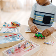 Createed by Me!™ Vehicle Craft Kit 3-Pack: Plane, Train, Race Car Q2