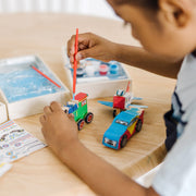 Createed by Me!™ Vehicle Craft Kit 3-Pack: Plane, Train, Race Car Q2