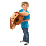 Cuddle Dog Jumbo Plush Stuffed Animal P0