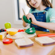 Cutting Food - Wooden Play Food I8