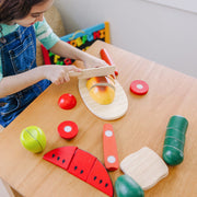 Cutting Food - Wooden Play Food I8