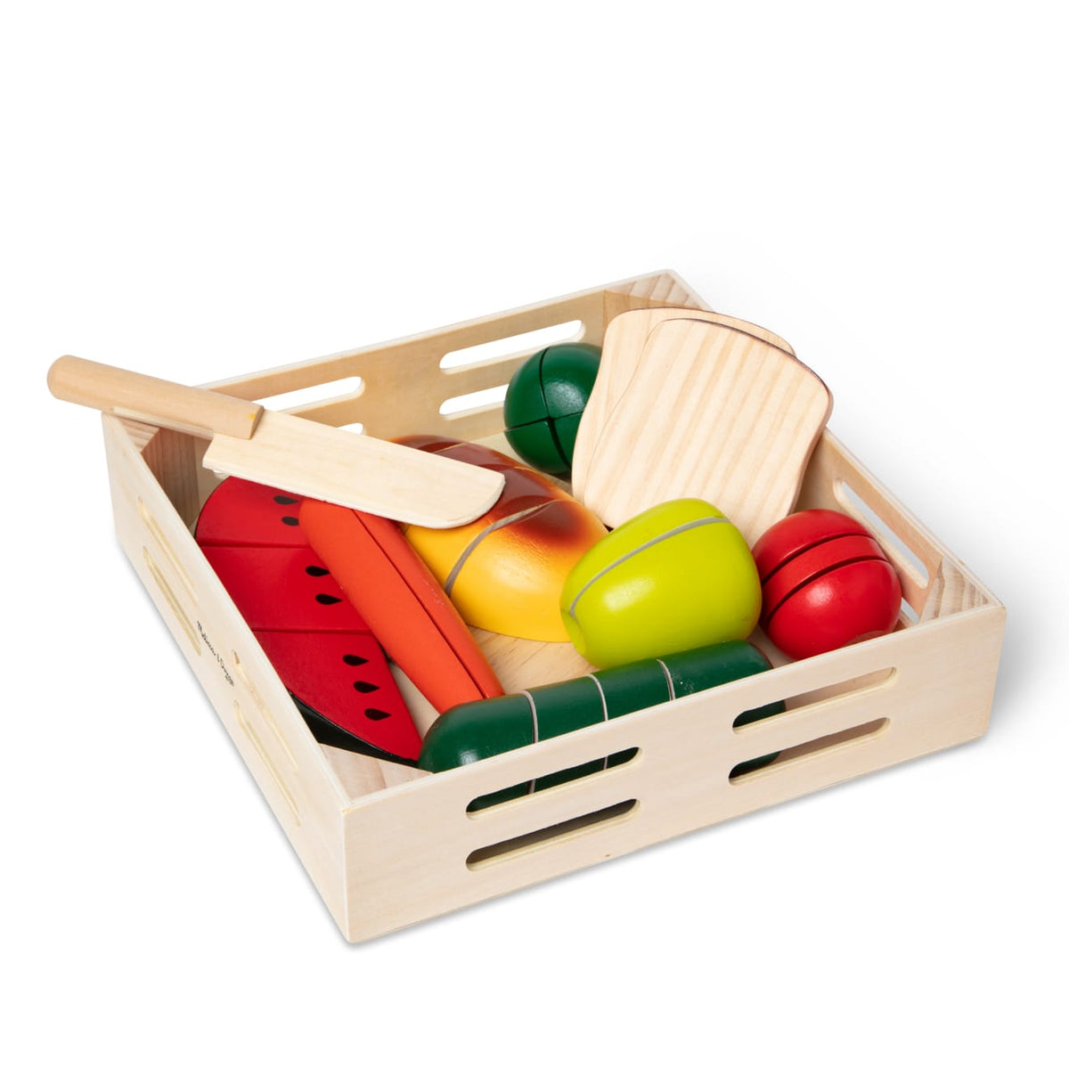Cutting Food - Wooden Play Food S6