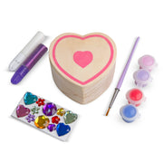 Decorate-Your-Own Wooden Heart Box P1