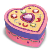 Decorate-Your-Own Wooden Heart Box P1