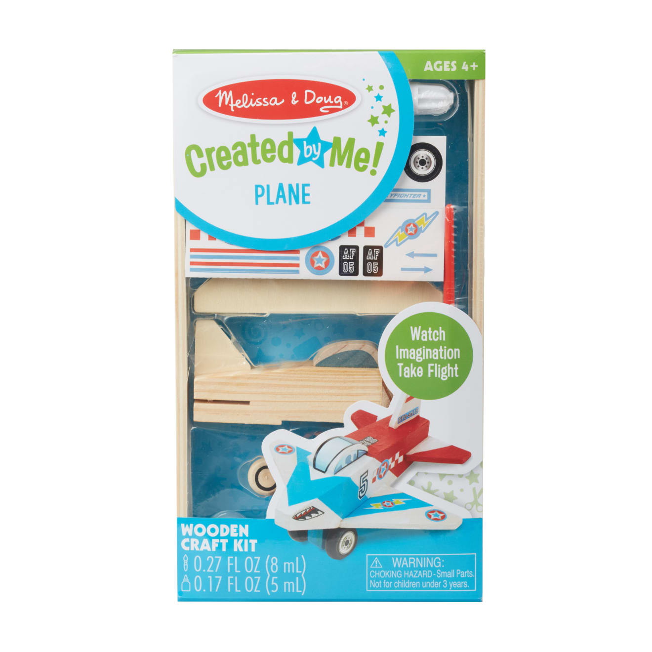 Decorate-Your-Own Wooden Plane I0