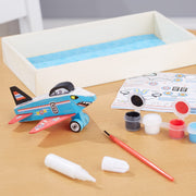 Decorate-Your-Own Wooden Plane V4