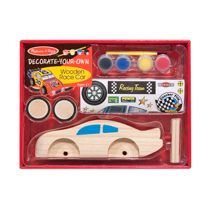 Decorate-Your-Own Wooden Race Car I3