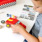 Decorate-Your-Own Wooden Race Car W2