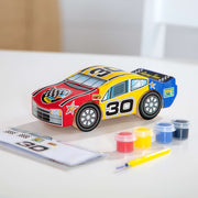 Decorate-Your-Own Wooden Race Car W2