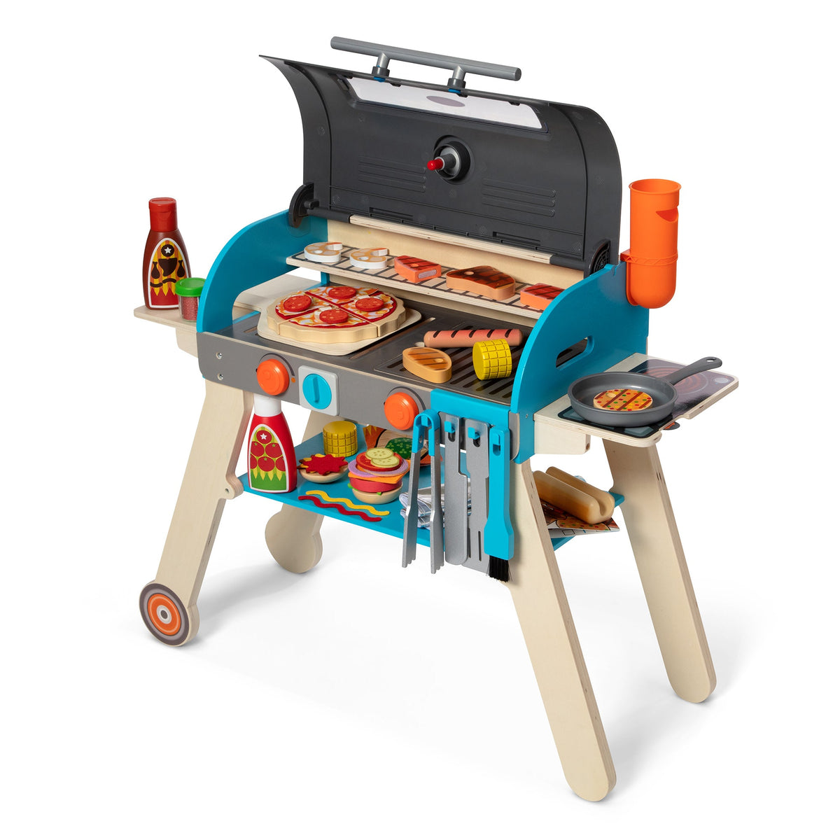 Deluxe Grill & Pizza Oven Play Set K1