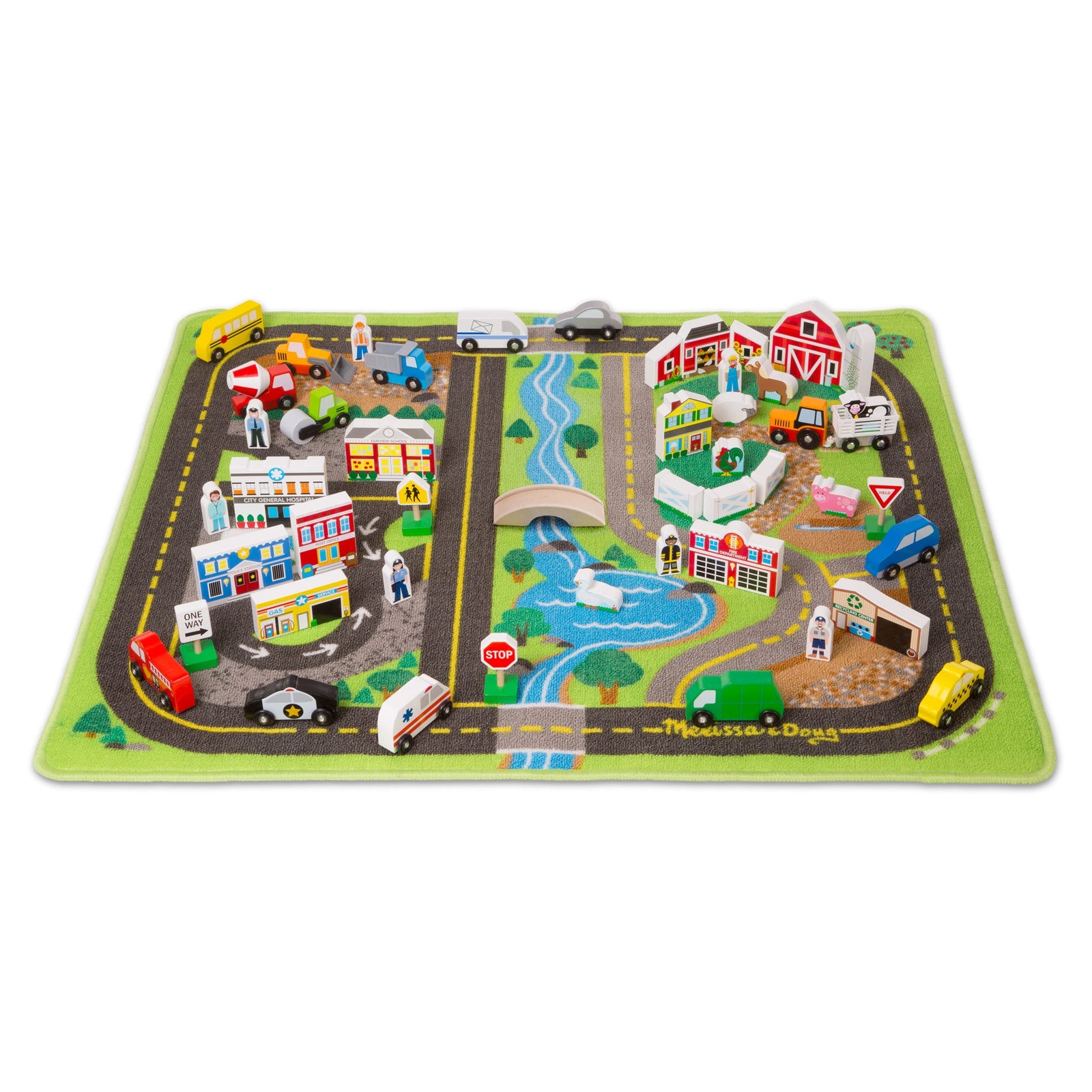Deluxe Road Rug Play Set X6
