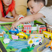 Deluxe Road Rug Play Set X6