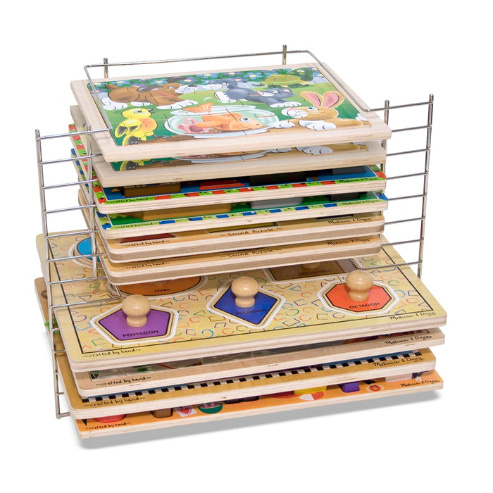 Deluxe Wire Puzzle Rack X3
