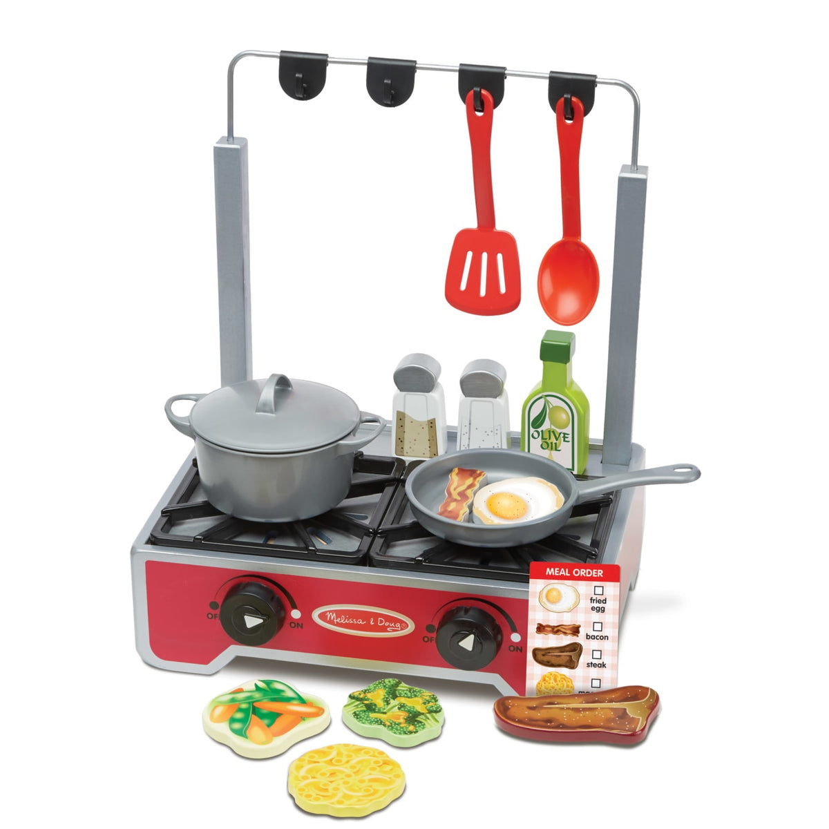 Deluxe Wooden Cooktop Set E7