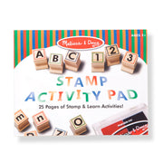 Deluxe Wooden Stamp Set - ABCs 123s O1