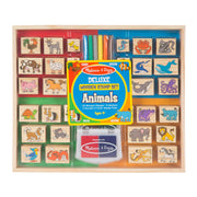 Deluxe Wooden Stamp Set - Animals G5