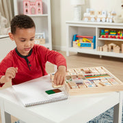 Deluxe Wooden Stamp Set - Animals G5