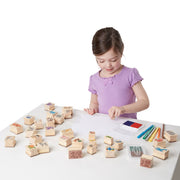 Deluxe Wooden Stamp Set - Animals G5
