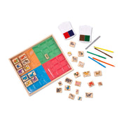 Deluxe Wooden Stamp Set - Animals G5