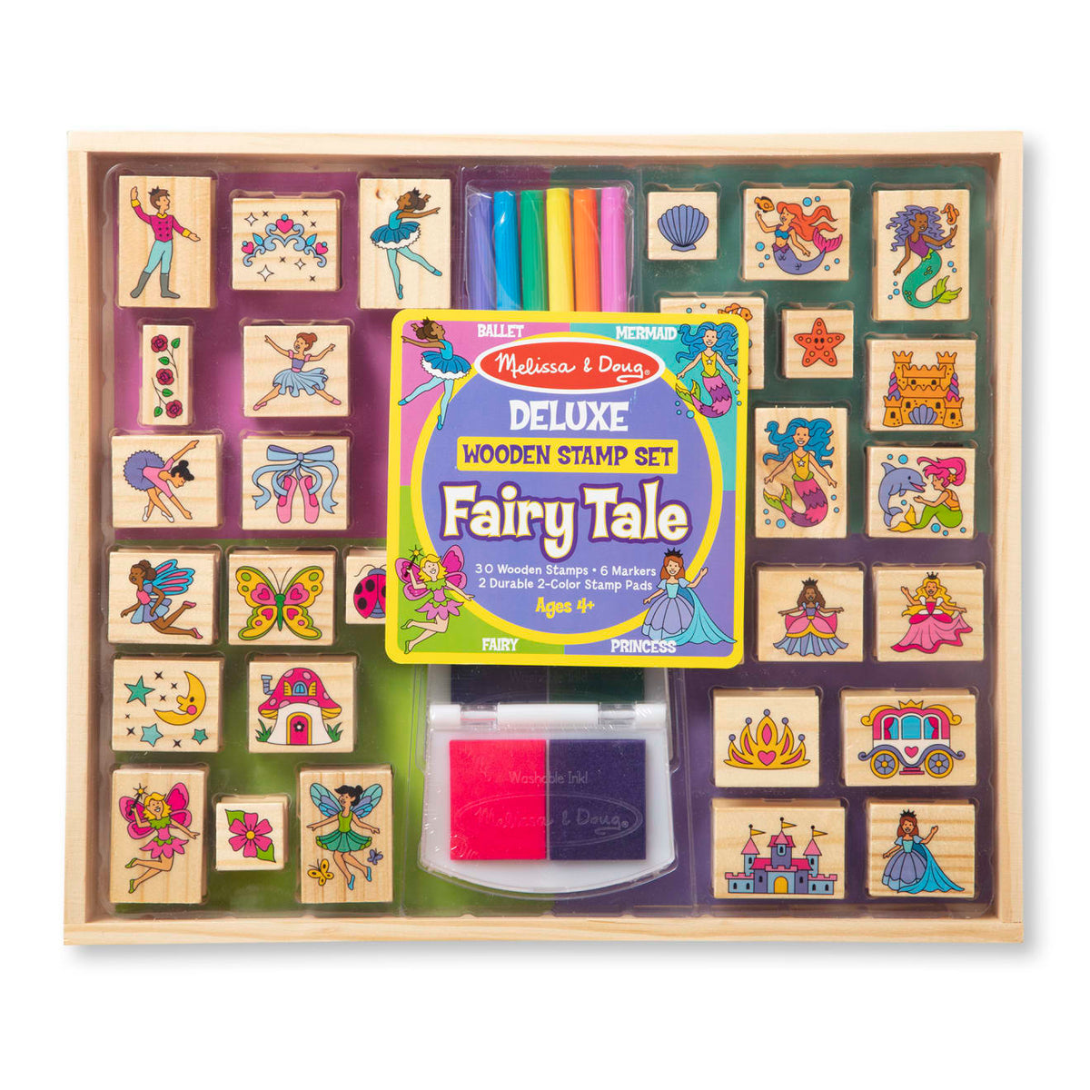 Deluxe Wooden Stamp Set - Fairy Tale Q5