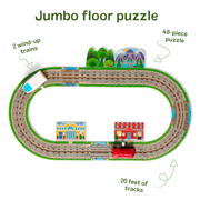 Design Your Own Railroad Floor Puzzle Y5