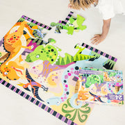 Dinosaur Dawn Floor Puzzle - 24 Pieces H3