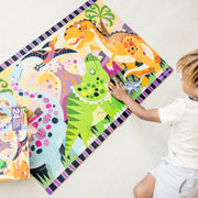 Dinosaur Dawn Floor Puzzle - 24 Pieces H3