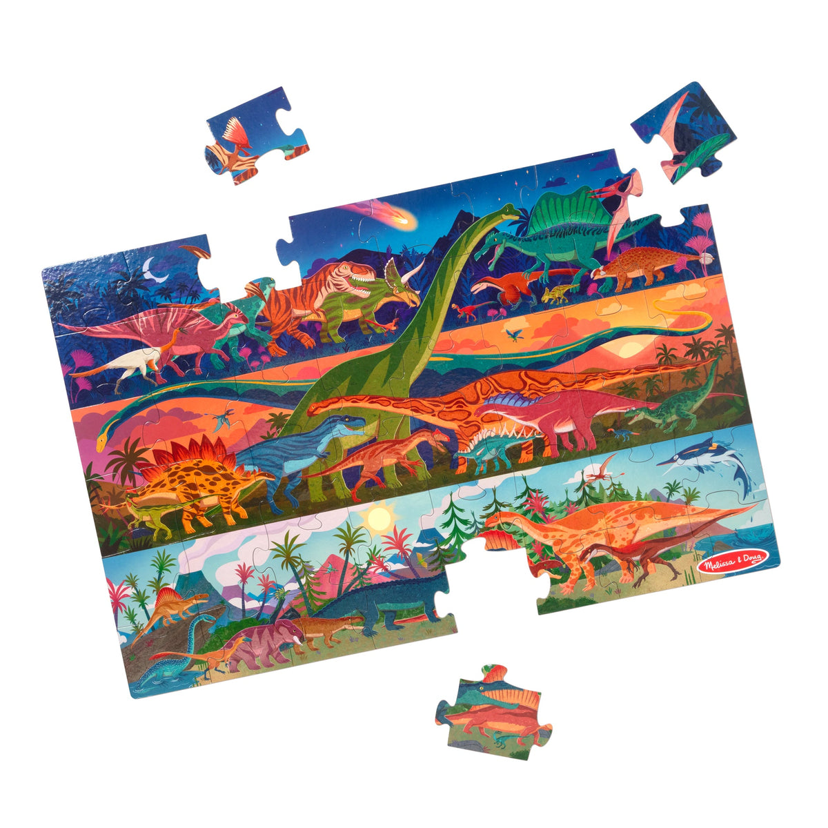Dinosaur Floor Puzzle - 48 Pieces J9