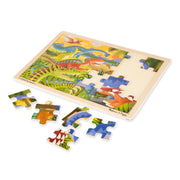 Dinosaur Wooden Jigsaw Puzzle - 24 Pieces Q7