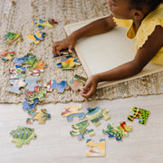 Dinosaur Wooden Jigsaw Puzzle - 24 Pieces Q7