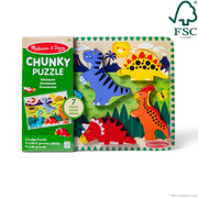Dinosaurs Chunky Puzzle - 7 Pieces Q8