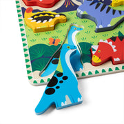 Dinosaurs Chunky Puzzle - 7 Pieces Q8