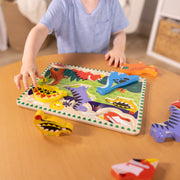 Dinosaurs Chunky Puzzle - 7 Pieces Q8