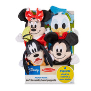 Disney Mickey Mouse & Friends Soft & Cuddly Hand Puppets Z1