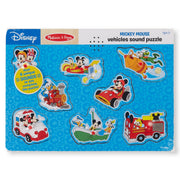 Disney Mickey Mouse & Friends Vehicles Sound Puzzle - 8 Pieces R1