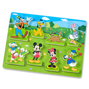 Disney Mickey Mouse Wooden Chunky Puzzle L8