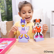 Disney Minnie & Daisy Deluxe Wooden Magnetic Dress-Up R3